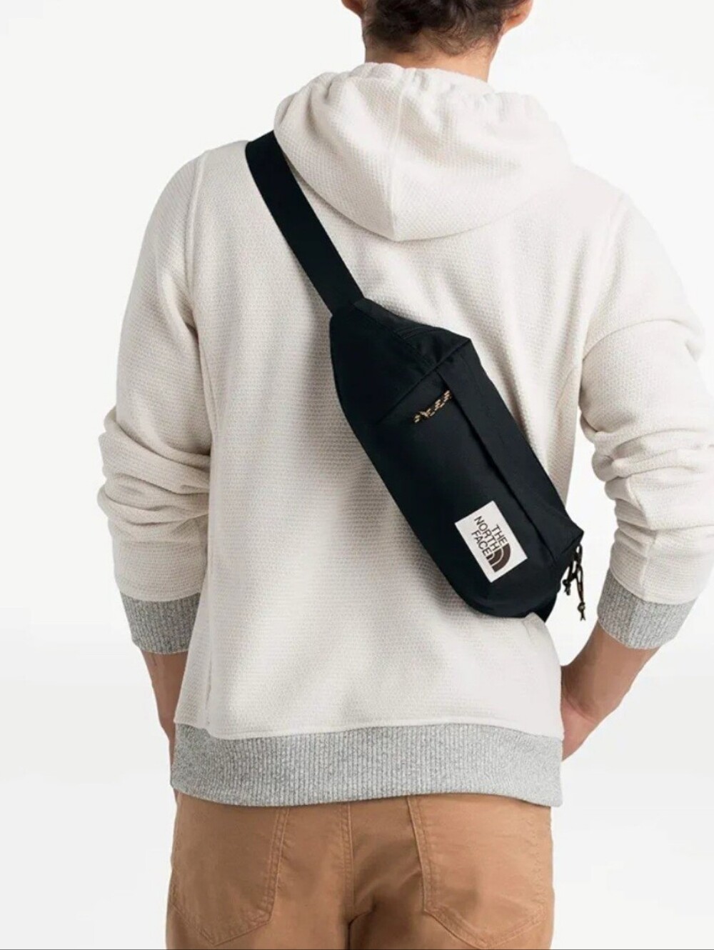 The North Face Vintage Inspired Berkeley Lumbar Pack in Classic Black. NWOT - Picture 10 of 12